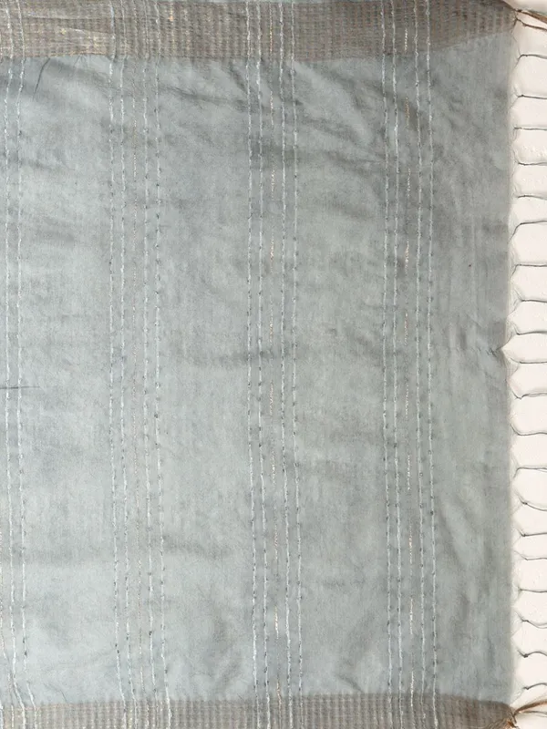 Zivara_Handdyed_Kota_Silk_Kantha_Saree_Gray