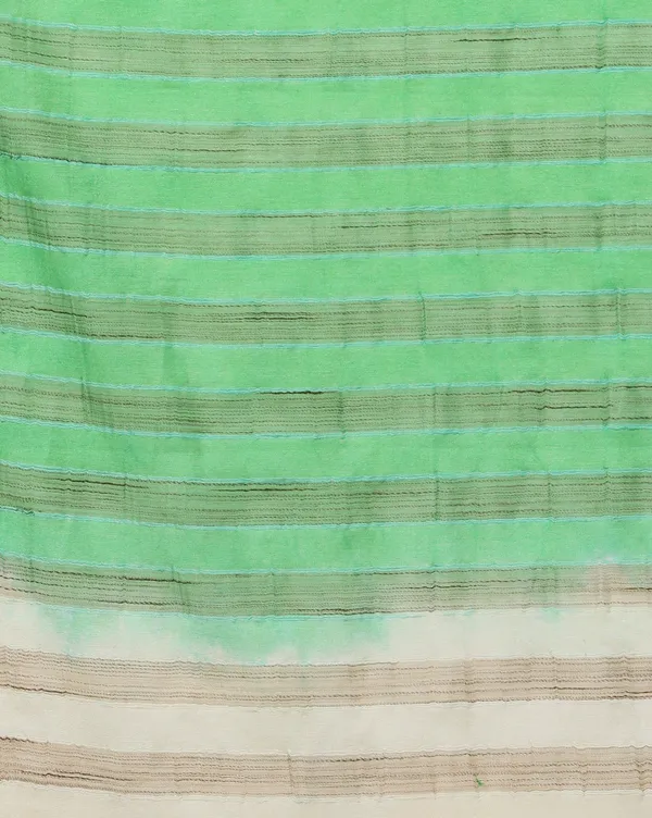 Kantha_Bloom_Kota_Silk_Dyed_Saree_Green