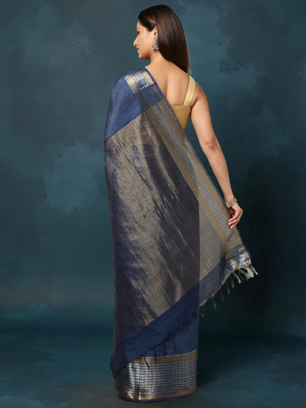 Banaras_Bloom_Kota_Silk_Banarasi_Border_Saree_Blue
