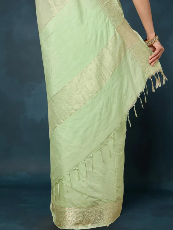 Banaras_Bloom_Kota_Silk_Banarasi_Border_Saree_Light_Green