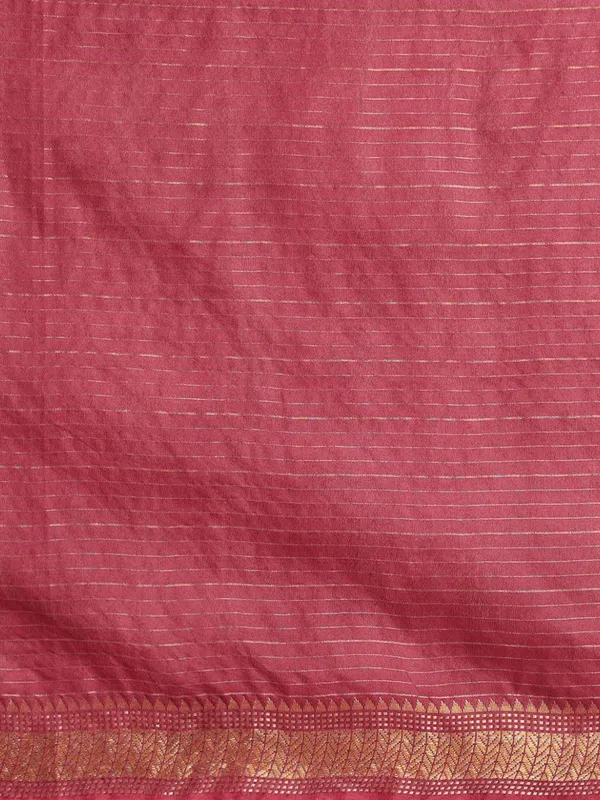 Ishvani_Handdyed_Kota_Silk_Checks_Saree_Red