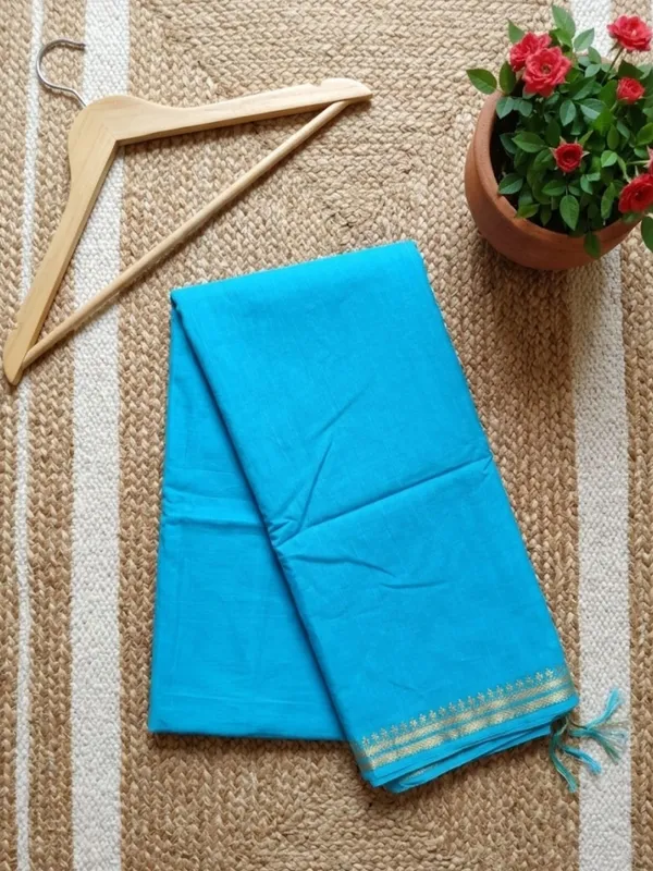 Ruvira_Handdyed_Kota_Banarasi_Silk_Saree_Blue