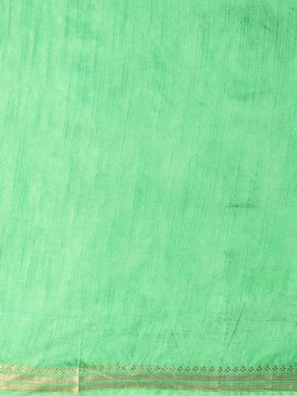 Ruvira_Handdyed_Kota_Banarasi_Silk_Saree_Green