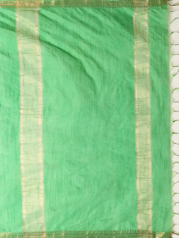Ruvira_Handdyed_Kota_Banarasi_Silk_Saree_Green