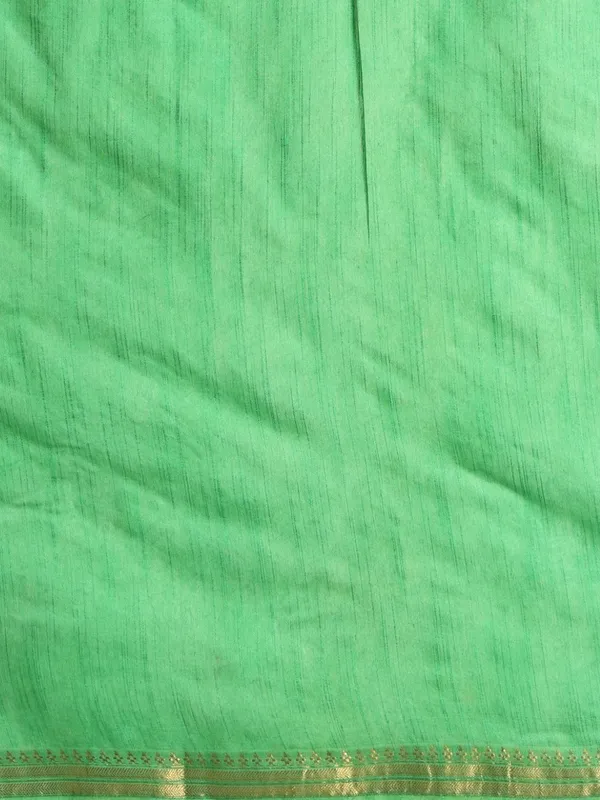 Ruvira_Handdyed_Kota_Banarasi_Silk_Saree_Green