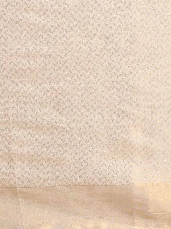 Ruvira_Handdyed_Kota_Banarasi_Silk_Saree_Beige