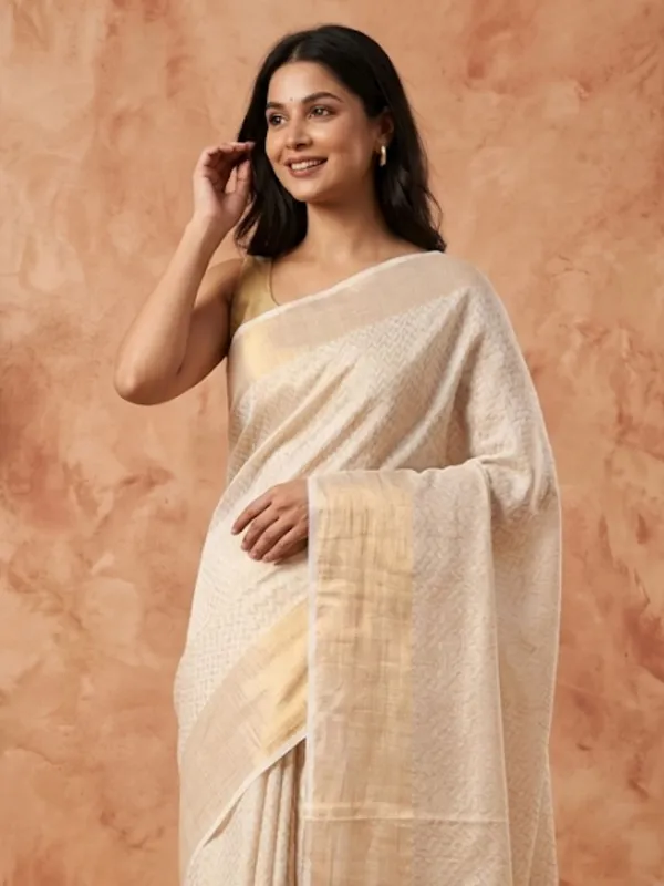 Ruvira_Handdyed_Kota_Banarasi_Silk_Saree_Beige