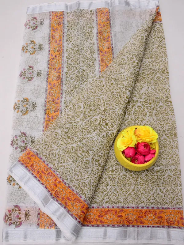 Varnika_Gray_Block_Print_Kota_Doria_Saree