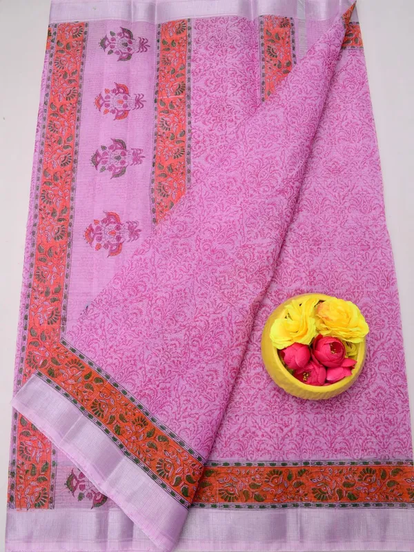 Varnika_Pink_Block_Print_Kota_Doria_Saree
