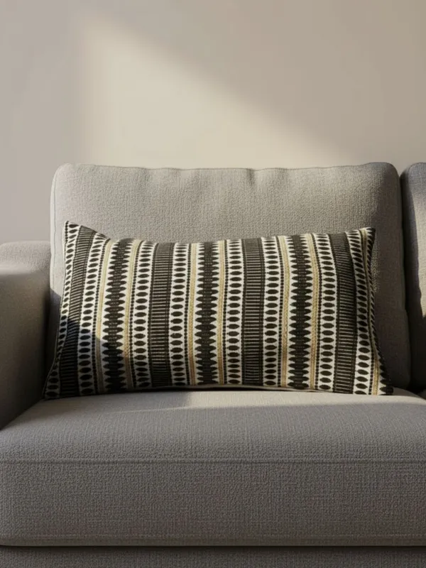 Khamma_Ghani_Jaquard_Black_Pillow_Cover_(Set_of_2)