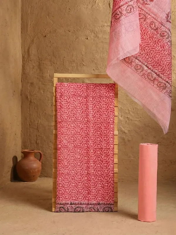 Avi_Roop_Blockprint_Pure_Kota_Doria_Suit_Blush_Pink