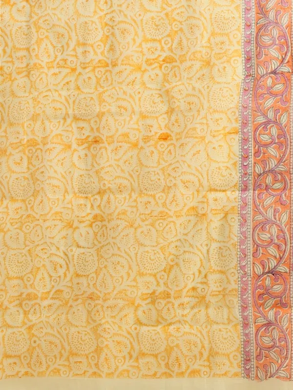 Avi_Roop_Blockprint_Pure_Kota_Doria_Suit_Golden_Yellow