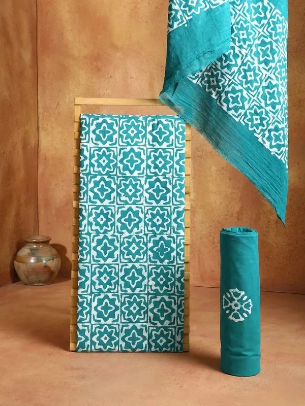 Aavya_Pure_Mul_Cotton_Wax_Batik_Suit_Sky_Blue