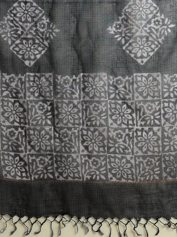 Rooh_Rang_Kota_Doria_Wax_Batik_Suit_Bold_Black