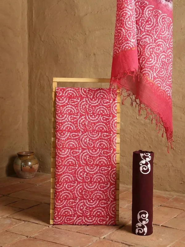 Rooh_Rang_Kota_Doria_Wax_Batik_Suit_Pink