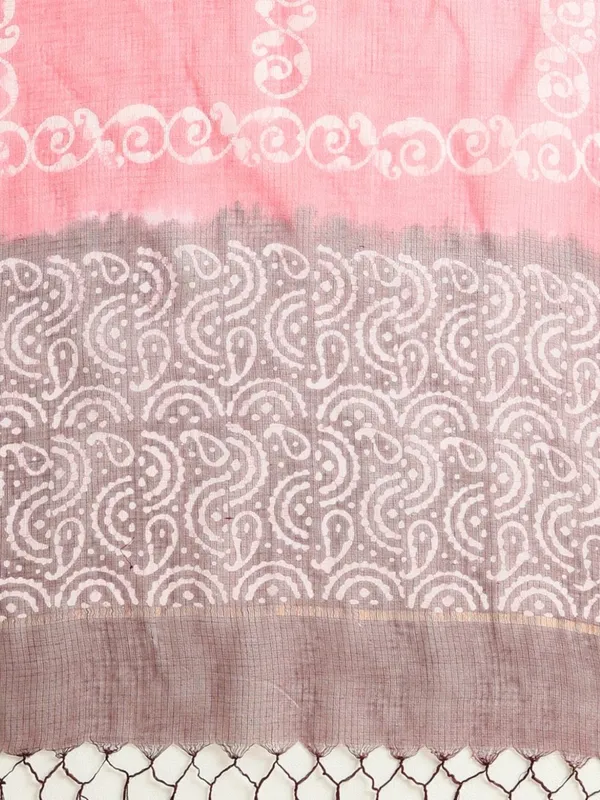Rooh_Rang_Kota_Doria_Wax_Batik_Suit_Dark_Brown