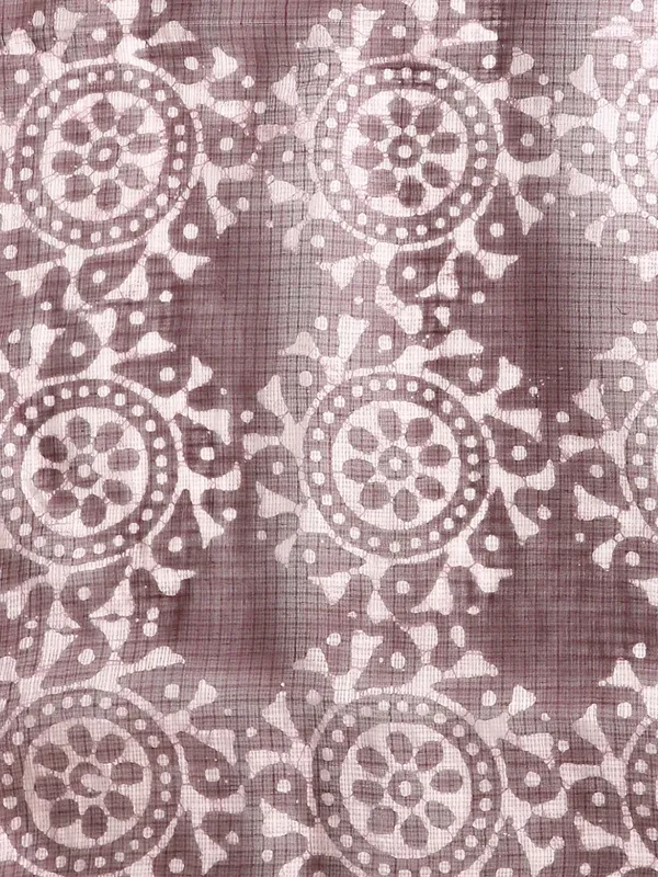 Rooh_Rang_Kota_Doria_Wax_Batik_Suit_Coffee_Brown