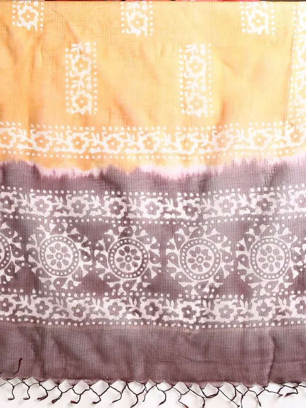 Rooh_Rang_Kota_Doria_Wax_Batik_Suit_Coffee_Brown