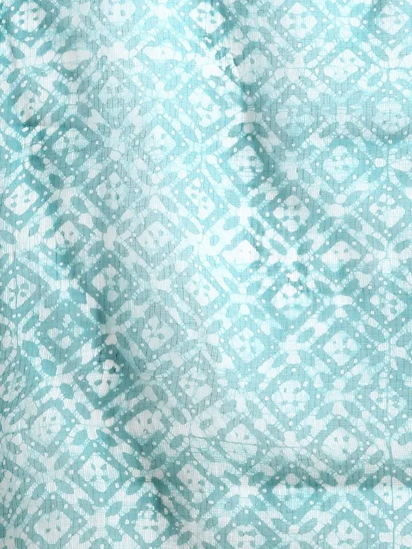 Rooh_Rang_Kota_Doria_Wax_Batik_Suit_Sea_Green
