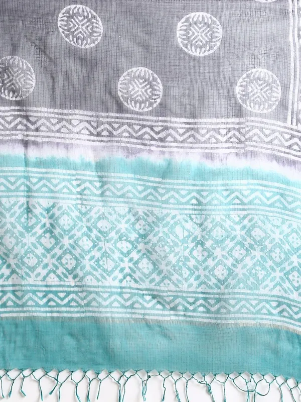 Rooh_Rang_Kota_Doria_Wax_Batik_Suit_Sea_Green