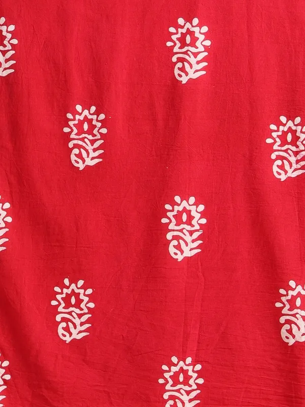 Rooh_Rang_Kota_Doria_Wax_Batik_Suit_Rose_Red