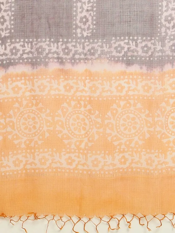 Rooh_Rang_Kota_Doria_Wax_Batik_Suit_Ochre_Yellow