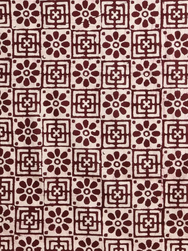 Aavya_Pure_Mul_Cotton_Wax_Batik_Suit_Cocoa_Brown