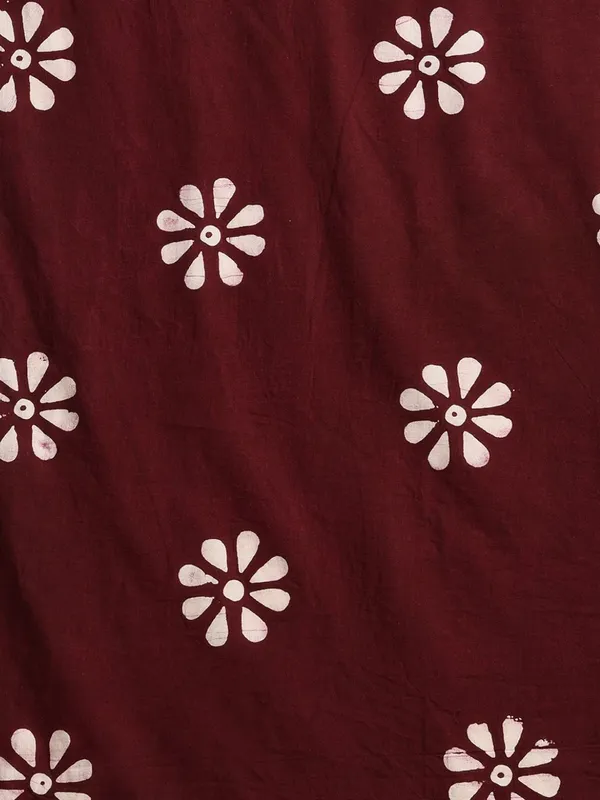 Aavya_Pure_Mul_Cotton_Wax_Batik_Suit_Cocoa_Brown