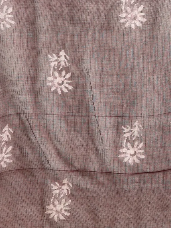 Rooh_Rang_Kota_Doria_Wax_Batik_Suit_Deep_Brown