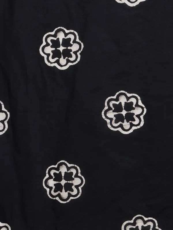 Aavya_Pure_Mul_Cotton_Wax_Batik_Suit_Black_&_White