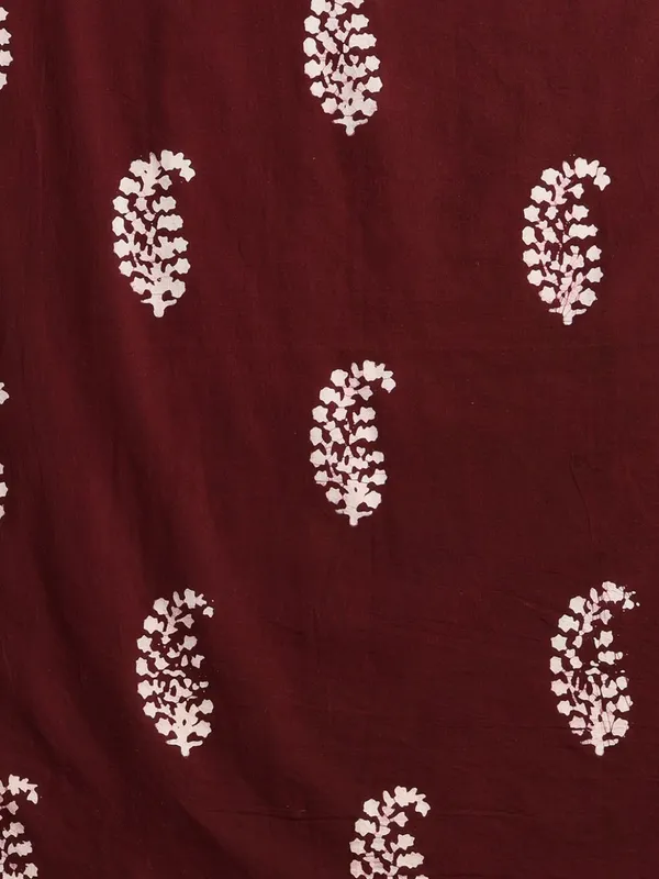 Aavya_Pure_Mul_Cotton_Wax_Batik_Suit_Choco_Brown