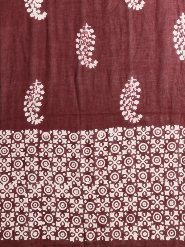 Aavya_Pure_Mul_Cotton_Wax_Batik_Suit_Choco_Brown