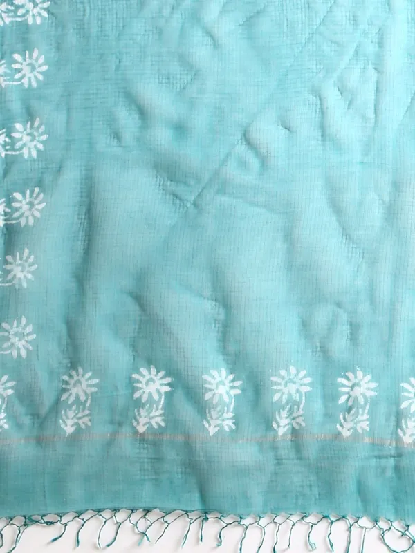 Rooh_Rang_Kota_Doria_Wax_Batik_Suit_Ocean_Blue