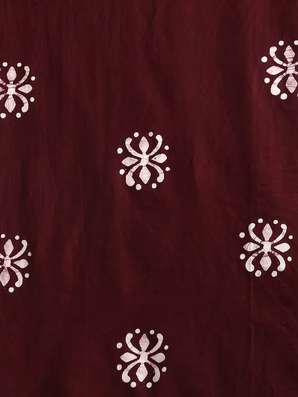 Rooh_Rang_Kota_Doria_Wax_Batik_Suit_Cocoa_Brown