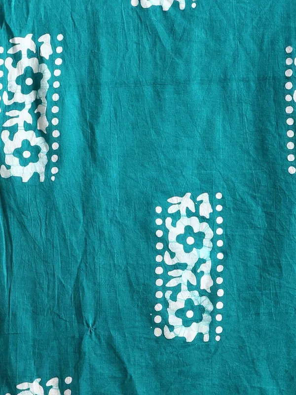 Rooh_Rang_Kota_Doria_Wax_Batik_Suit_Deep_Blue