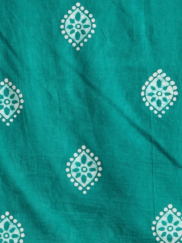 Rooh_Rang_Kota_Doria_Sea_Green_Wax_Batik_Suit