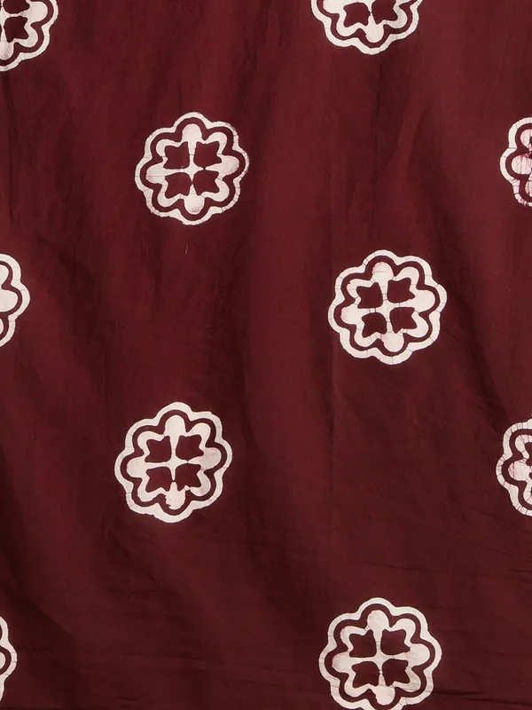 Aavya_Pure_Mul_Cotton_Wax_Batik_Suit_Mud_Brown