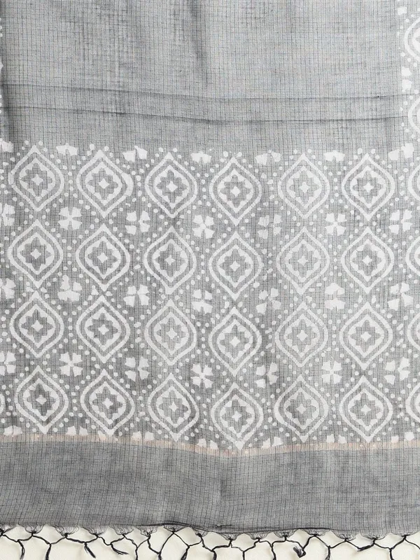 Rooh_Rang_Kota_Doria_Wax_Batik_Suit_Dark_Black