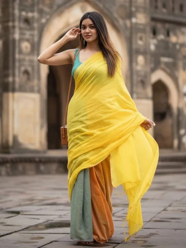 Nirmal_Pure_Khadi_Cotton_Elegant_Handloom_Saree