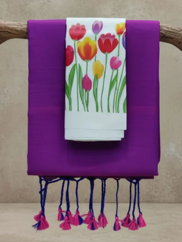 Chitrika_Pure_Khadi_Cotton_Handloom_Saree_Violet