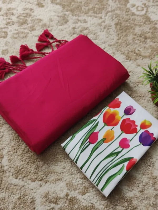 Chitrika_Pure_Khadi_Cotton_Handloom_Saree_Vivid_Pink