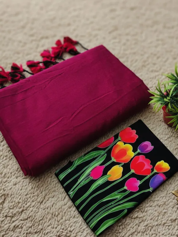 Chitrika_Pure_Khadi_Cotton_Handloom_Saree_Bold_Pink