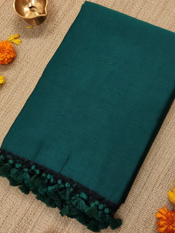 Nirmal_Rang_Pure_Cotton_Handloom_Saree_Vermilion_Green