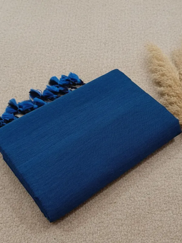 Nirmal_Pure_Khadi_Cotton_Handloom_Saree_Ink_Blue