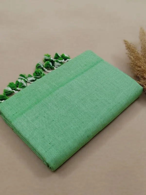 Nirmal_Pure_Khadi_Cotton_Handloom_Saree_Light_Green