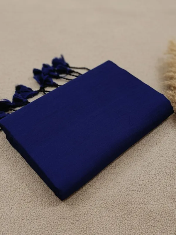 Nirmal_Pure_Khadi_Cotton_Handloom_Saree_Dark_Blue