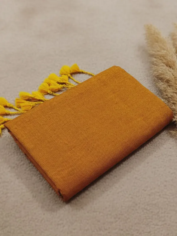 Nirmal_Pure_Khadi_Cotton_Handloom_Saree_Mustard