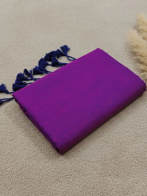 Nirmal_Pure_Khadi_Cotton_Handloom_Saree_Purple