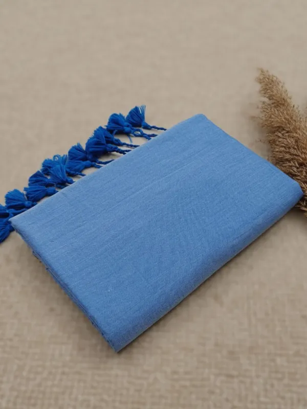 Nirmal_Pure_Khadi_Cotton_Handloom_Saree_Sky_Blue