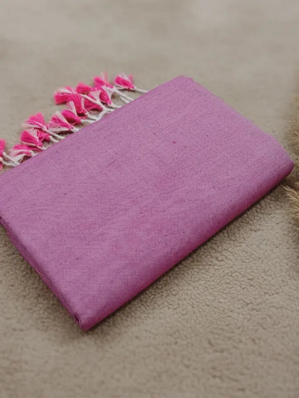 Nirmal_Pure_Khadi_Cotton_Handloom_Saree_Lavendar